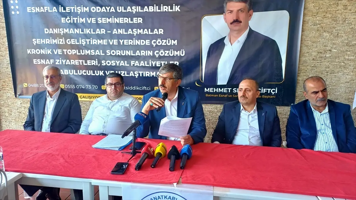 Batman’da Esnafa Destek Projeleri