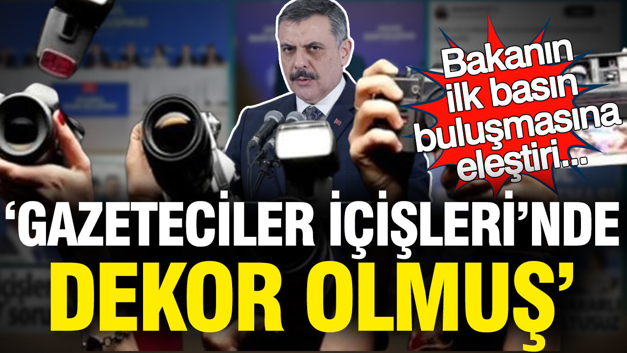 Faruk Bildirici’den Mustafa Çiftçi’ye Sert Eleştiri: “Gazeteciler Sadece Dekor Olmuş”
