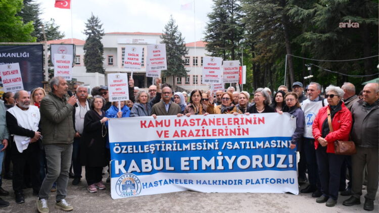 Eskişehir’de Sağlık Hizmetlerine Özelleştirme Tepkisi: Hastaneler Halkındır Platformu Eylemde